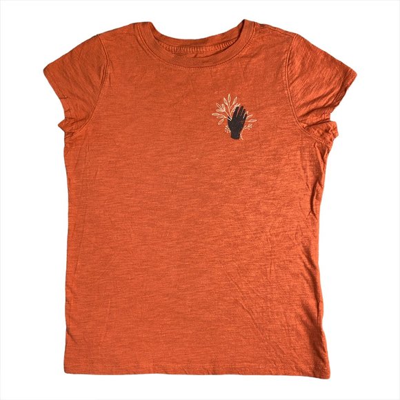 Universal Thread Tops - Universal Thread Orange Short Sleeve Tee T-shirt